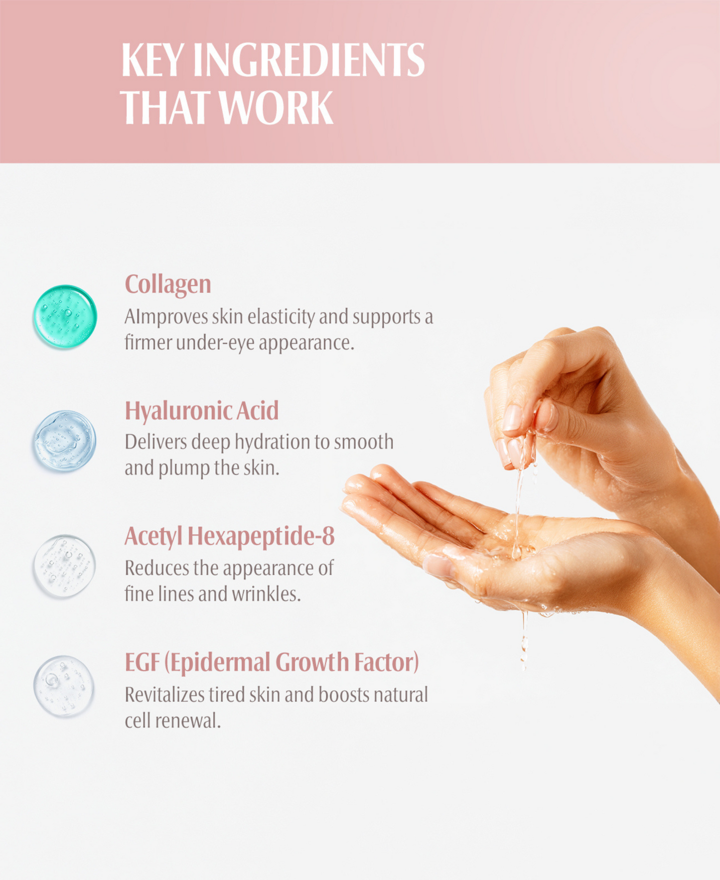 Freeze-Dried Collagen Eye Patches