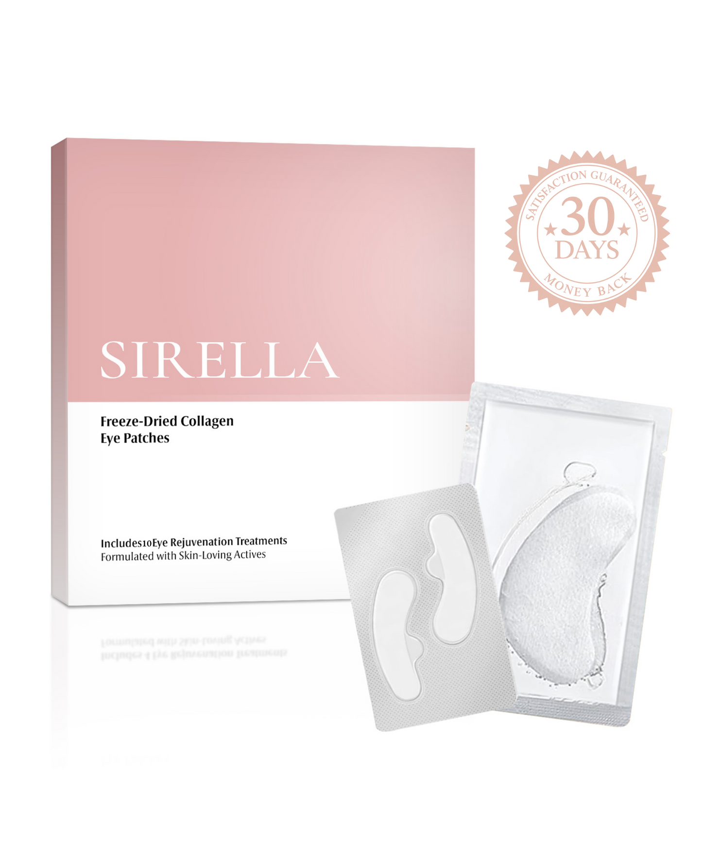 Freeze-Dried Collagen Eye Patches